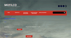 Desktop Screenshot of mofilco.com